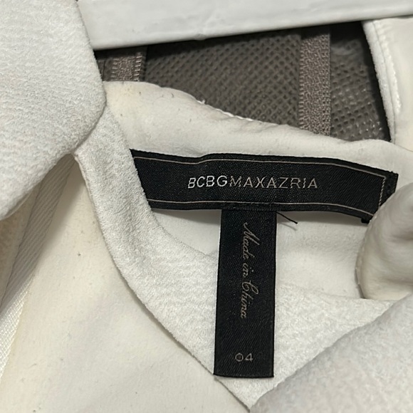 White BCBG Maxazria “Kimora” Gown - Picture 3 of 5